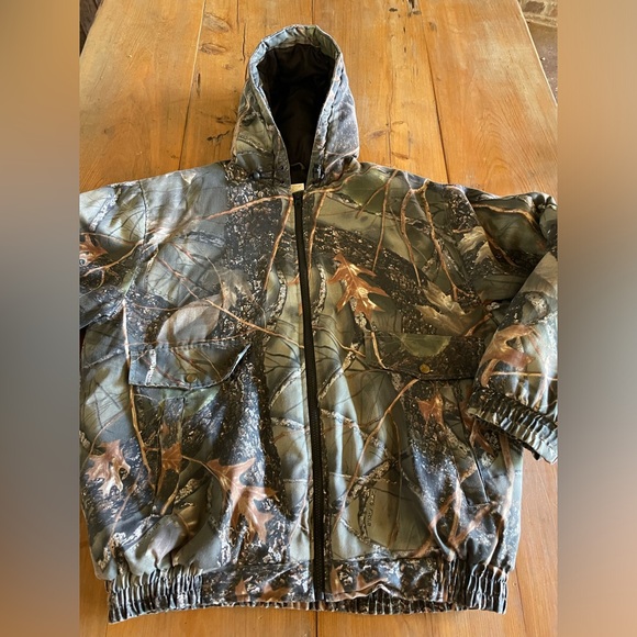 WFS Element Gear Men’s Insulated Camouflage Coat Size XL - Picture 11 of 13